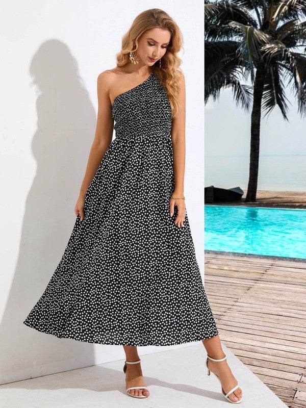 Zoe Single Shoulder Dress - Shop Style & More | Fresh Looks, Everyday Deals & Free Shipping