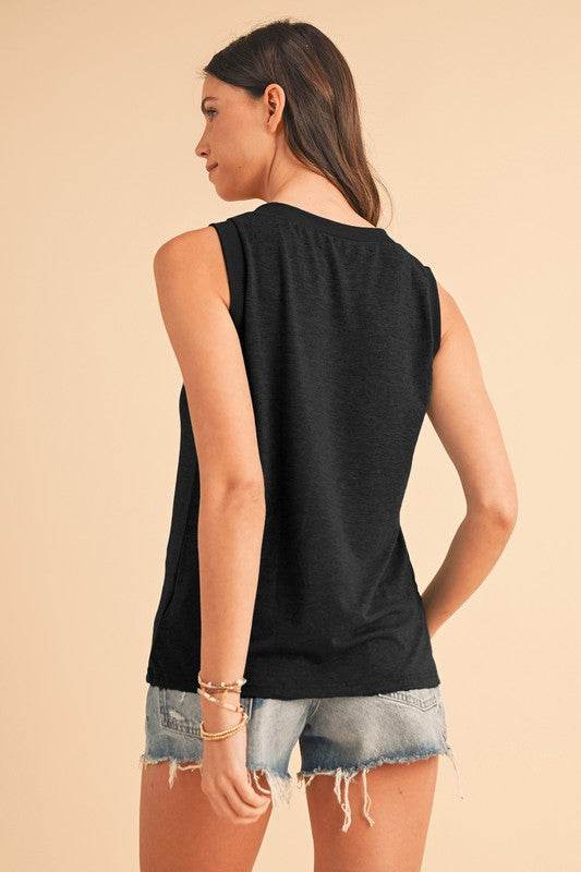 Ribbed V Neck Tank - Shop Style & More | Fresh Looks, Everyday Deals & Free Shipping