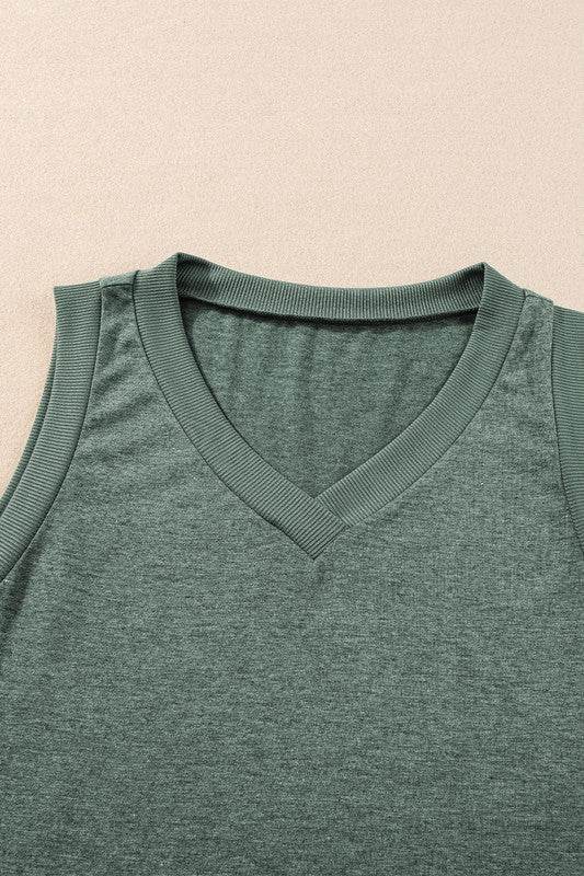 Ribbed V Neck Tank - Shop Style & More | Fresh Looks, Everyday Deals & Free Shipping