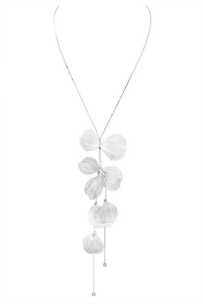 Filigree Leaf Drop Necklace - Shop Style & More | Fresh Looks, Everyday Deals & Free Shipping
