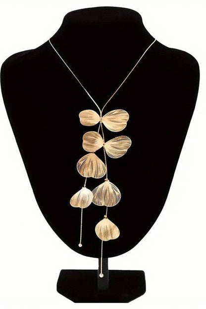 Filigree Leaf Drop Necklace - Shop Style & More | Fresh Looks, Everyday Deals & Free Shipping