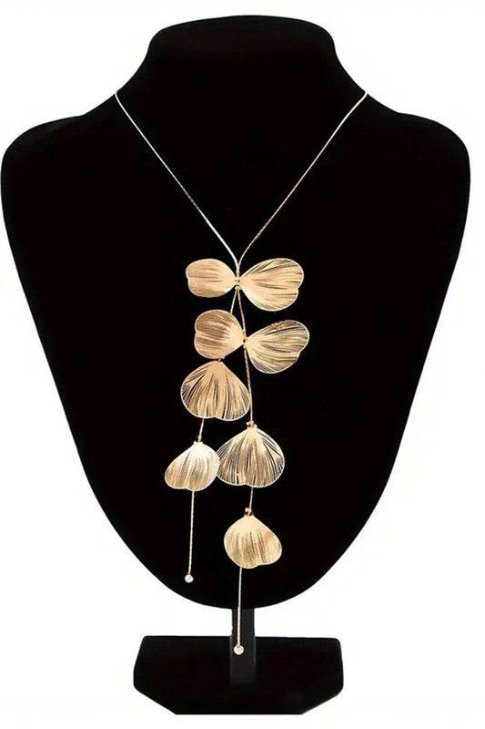Filigree Leaf Drop Necklace - Shop Style & More | Fresh Looks, Everyday Deals & Free Shipping