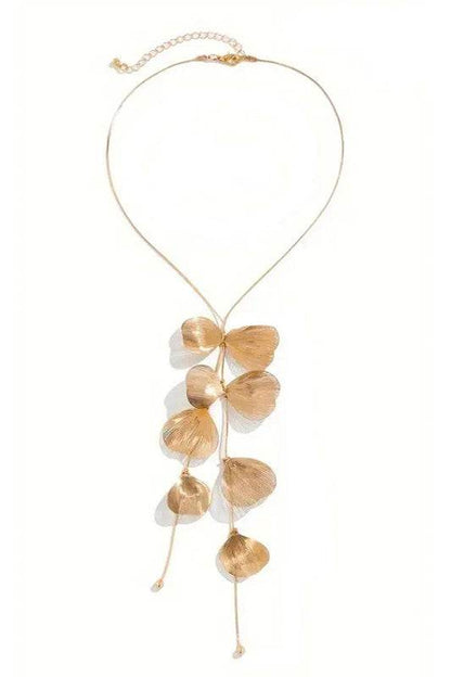 Filigree Leaf Drop Necklace - Shop Style & More | Fresh Looks, Everyday Deals & Free Shipping