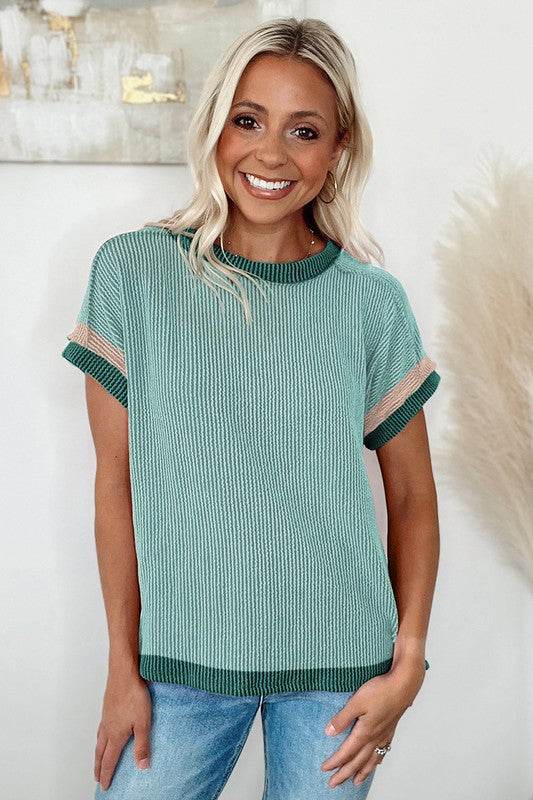Womens Summer Casual Crew Neck Fit Lightweight Top - Shop Style & More | Fresh Looks, Everyday Deals & Free Shipping