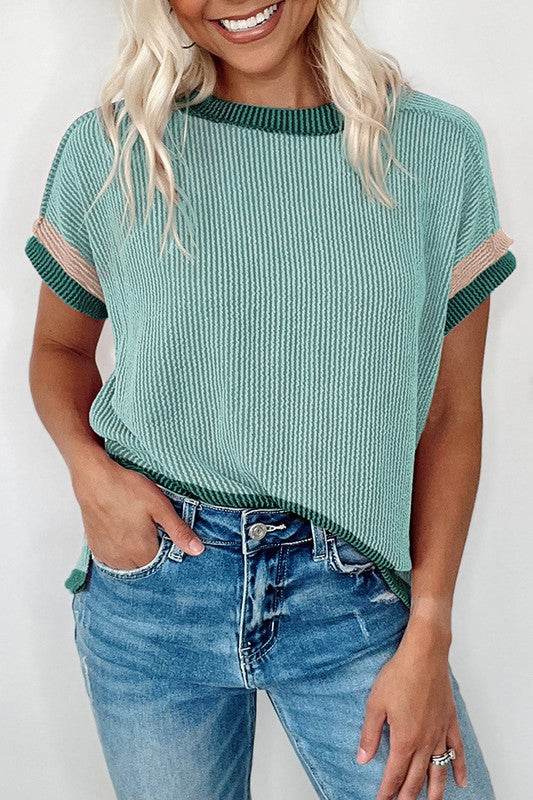 Womens Summer Casual Crew Neck Fit Lightweight Top - Shop Style & More | Fresh Looks, Everyday Deals & Free Shipping