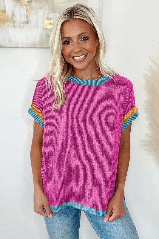 Womens Summer Casual Crew Neck Fit Lightweight Top - Shop Style & More | Fresh Looks, Everyday Deals & Free Shipping