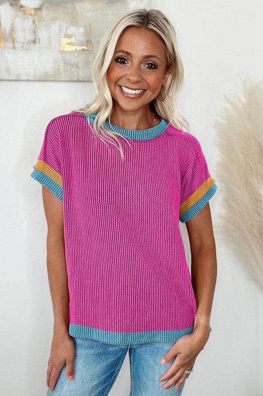 Womens Summer Casual Crew Neck Fit Lightweight Top - Shop Style & More | Fresh Looks, Everyday Deals & Free Shipping