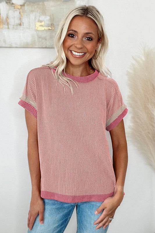 Womens Summer Casual Crew Neck Fit Lightweight Top - Shop Style & More | Fresh Looks, Everyday Deals & Free Shipping