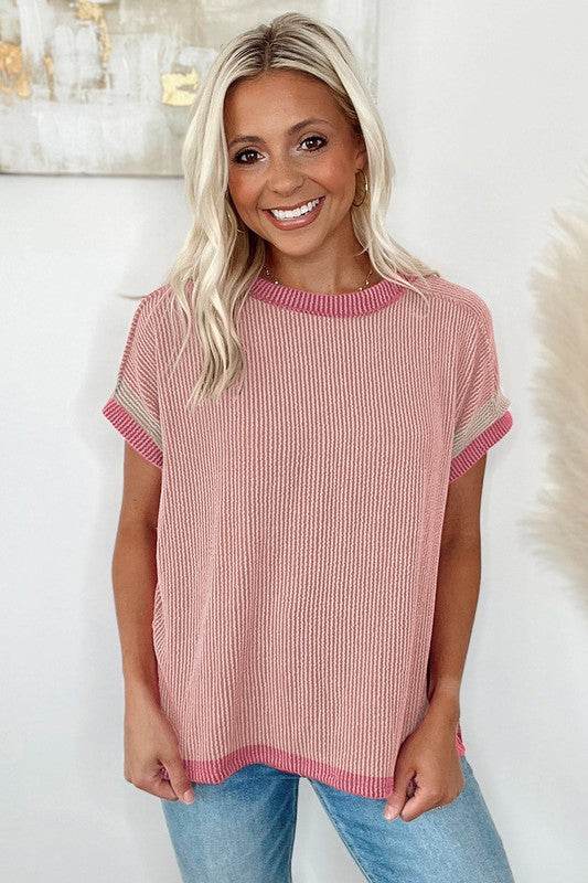 Womens Summer Casual Crew Neck Fit Lightweight Top - Shop Style & More | Fresh Looks, Everyday Deals & Free Shipping