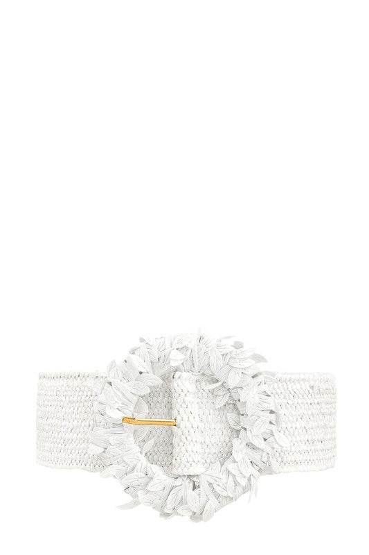 Circle Flower Buckle Elastic Belt - Shop Style & More | Fresh Looks, Everyday Deals & Free Shipping
