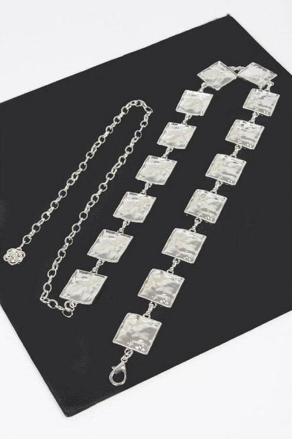 PLUS SIZE SQUARE PLATE ICONIC CHAIN BELT - Shop Style & More | Fresh Looks, Everyday Deals & Free Shipping