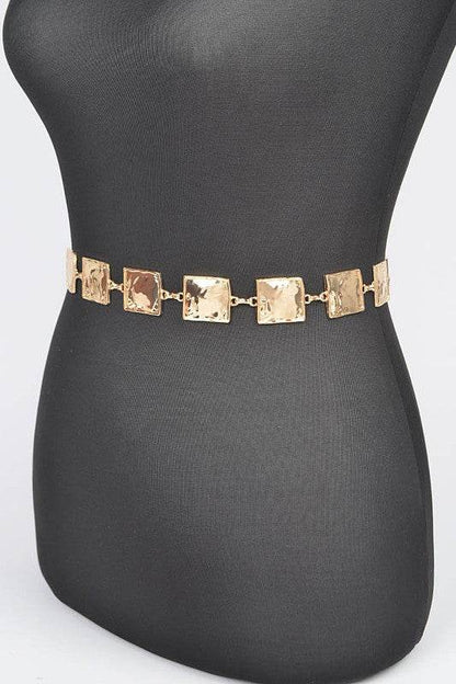 PLUS SIZE SQUARE PLATE ICONIC CHAIN BELT - Shop Style & More | Fresh Looks, Everyday Deals & Free Shipping