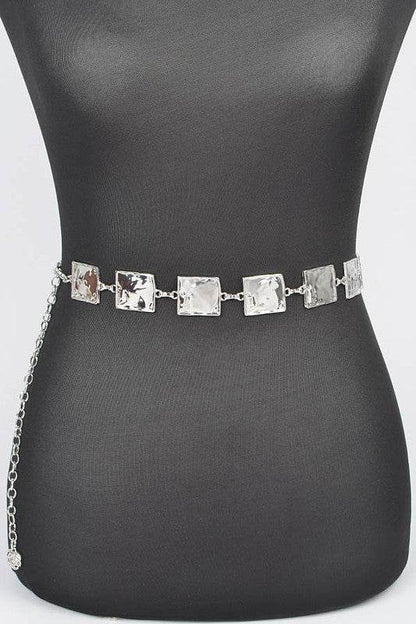 PLUS SIZE SQUARE PLATE ICONIC CHAIN BELT - Shop Style & More | Fresh Looks, Everyday Deals & Free Shipping