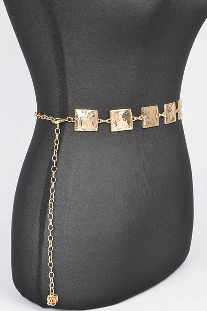 PLUS SIZE SQUARE PLATE ICONIC CHAIN BELT - Shop Style & More | Fresh Looks, Everyday Deals & Free Shipping