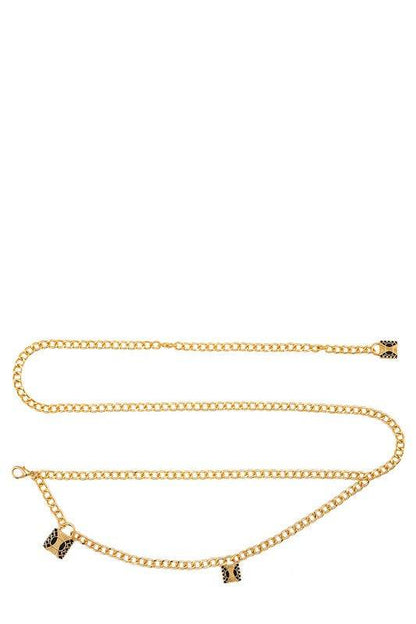 Little Dangle Metal Lock Accent Chain Belt - Shop Style & More | Fresh Looks, Everyday Deals & Free Shipping