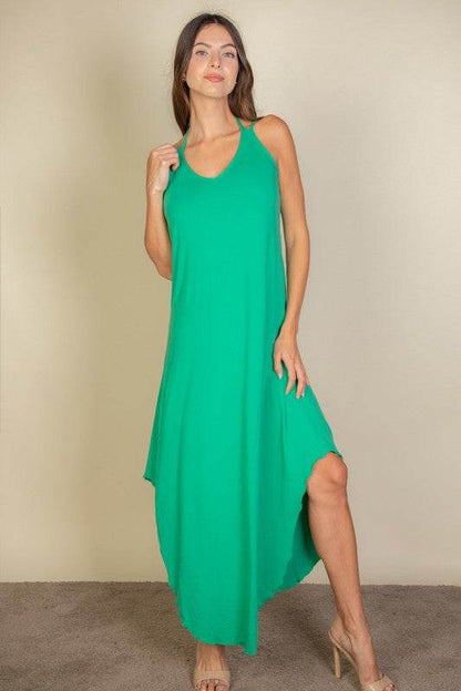 Solid Cami Double Strap Loose fit Dress - Shop Style & More | Fresh Looks, Everyday Deals & Free Shipping