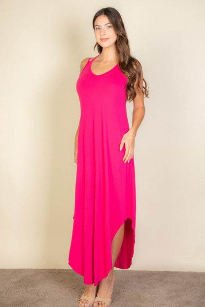 Solid Cami Double Strap Loose fit Dress - Shop Style & More | Fresh Looks, Everyday Deals & Free Shipping