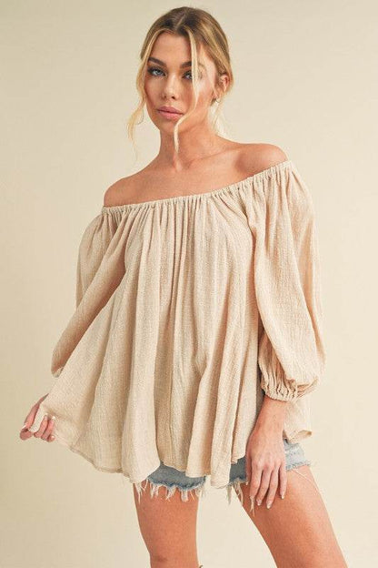 Nately Off Shoulder Tunic Dress - Shop Style & More | Fresh Looks, Everyday Deals & Free Shipping