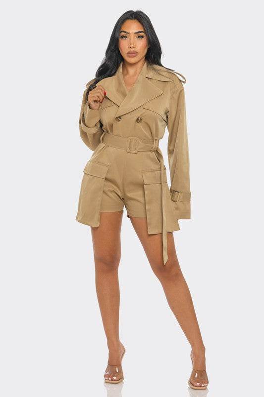 Sophisticated Utility Romper - Shop Style & More | Fresh Looks, Everyday Deals & Free Shipping