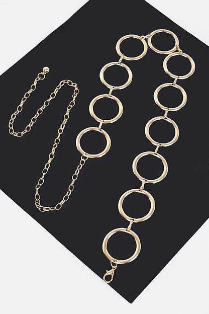 Iconic Rings Chain Belt - Shop Style & More | Fresh Looks, Everyday Deals & Free Shipping