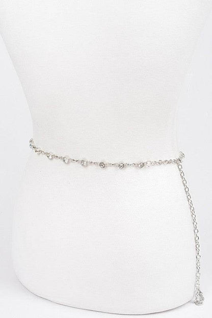 Rhinestone Station Mix Layer Chain Belt - Shop Style & More | Fresh Looks, Everyday Deals & Free Shipping