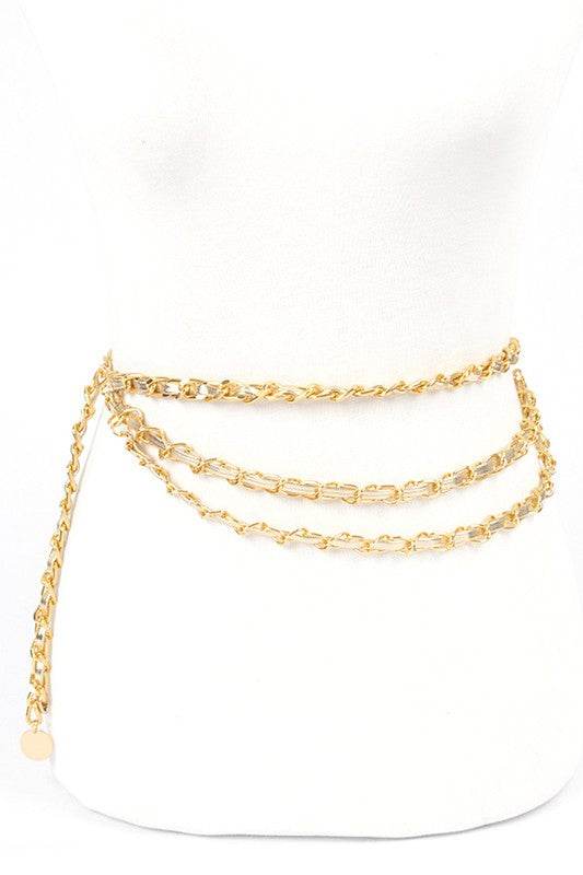 Fashion Layered Chain Belt - Shop Style & More | Fresh Looks, Everyday Deals & Free Shipping