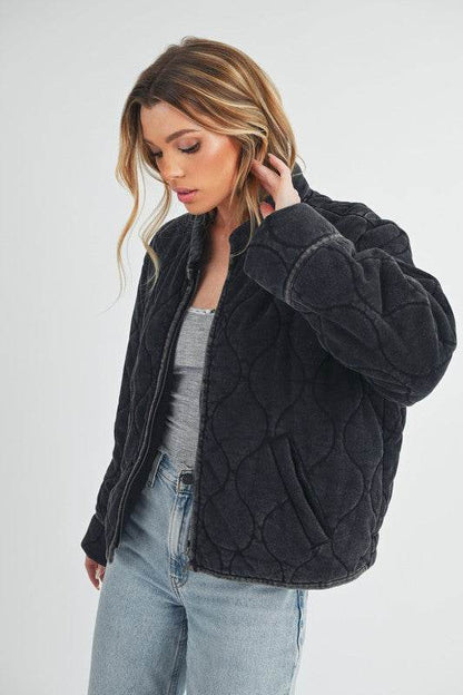 Kendl Quilted Jacket - Shop Style & More | Fresh Looks, Everyday Deals & Free Shipping