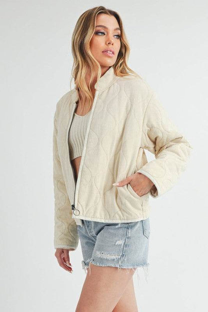 Kendl Quilted Jacket - Shop Style & More | Fresh Looks, Everyday Deals & Free Shipping
