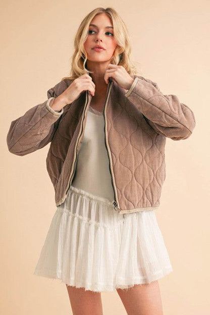 Kendl Quilted Jacket - Shop Style & More | Fresh Looks, Everyday Deals & Free Shipping