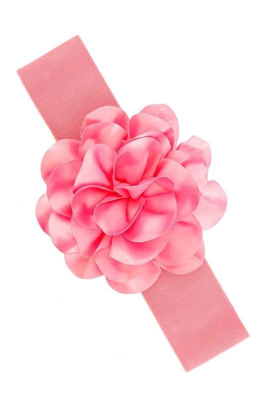 Chiffon Flower Charm Elastic Belt - Shop Style & More | Fresh Looks, Everyday Deals & Free Shipping