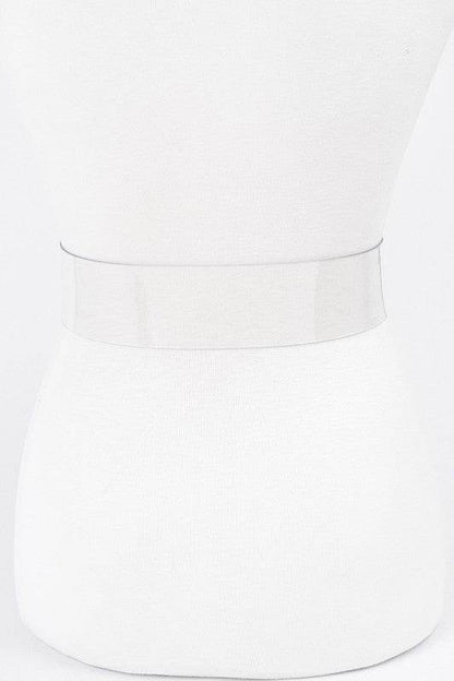 Square Buckle Clear Transparent Belt - Shop Style & More | Fresh Looks, Everyday Deals & Free Shipping