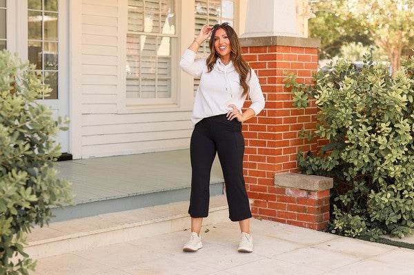 The Gabriella - High Waisted Gaucho Pants - Shop Style & More | Fresh Looks, Everyday Deals & Free Shipping