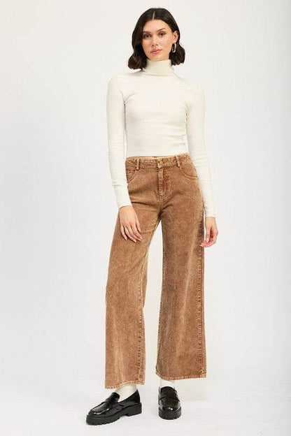 DISTRASSED CORDUROY PANTS - Shop Style & More | Fresh Looks, Everyday Deals & Free Shipping