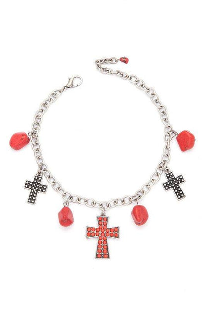 Western Stone Cross Boots Charm - Shop Style & More | Fresh Looks, Everyday Deals & Free Shipping