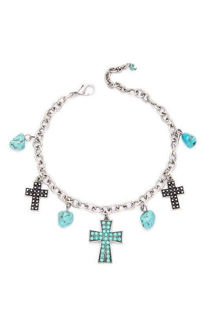 Western Stone Cross Boots Charm - Shop Style & More | Fresh Looks, Everyday Deals & Free Shipping