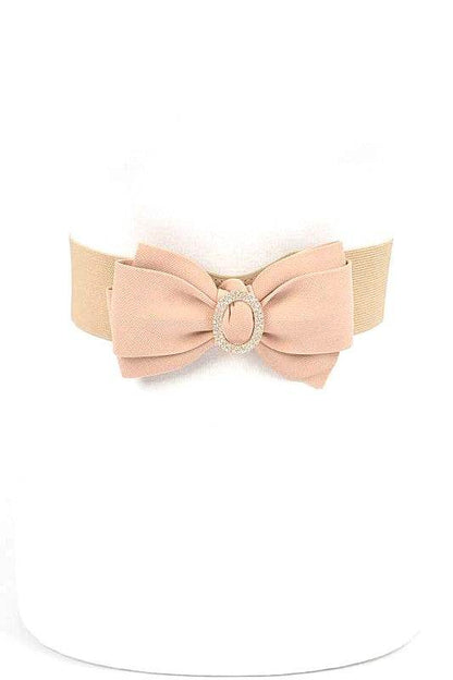 Crystal Accent Bow Tie Stretch Belt - Shop Style & More | Fresh Looks, Everyday Deals & Free Shipping