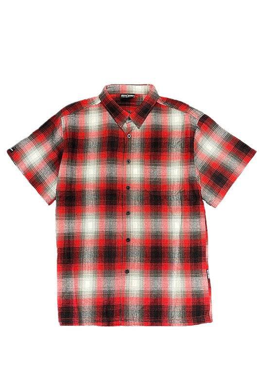 Mens Plaid Short Sleeve Flannel - Shop Style & More | Fresh Looks, Everyday Deals & Free Shipping