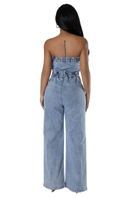 WOMEN FASHION DENIM JUMPSUIT - Shop Style & More | Fresh Looks, Everyday Deals & Free Shipping