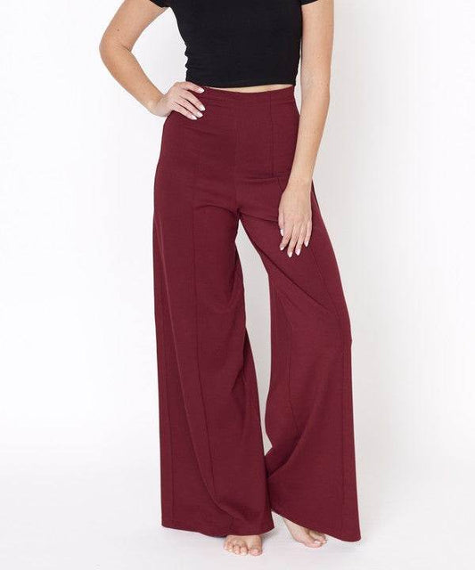 PONTE WIDE LEG FULL LENGTH PANTS - Shop Style & More | Fresh Looks, Everyday Deals & Free Shipping