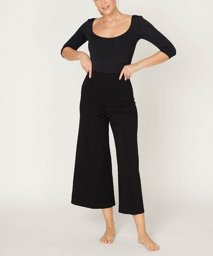 PONTE WIDE LEG ANKLE LENGTH PANTS - Shop Style & More | Fresh Looks, Everyday Deals & Free Shipping