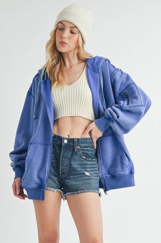 Fiori Hoodie Jacket - Shop Style & More | Fresh Looks, Everyday Deals & Free Shipping