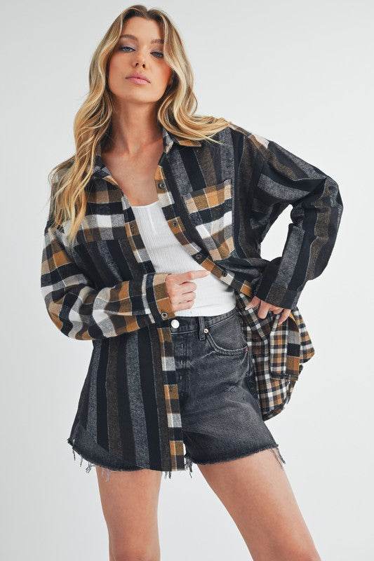 Lena Plaid Flannel Shirt - Shop Style & More | Fresh Looks, Everyday Deals & Free Shipping