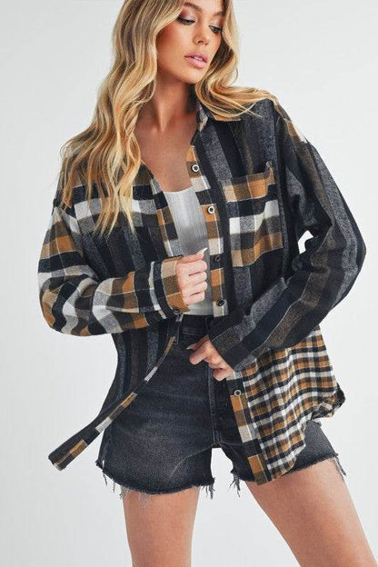 Lena Plaid Flannel Shirt - Shop Style & More | Fresh Looks, Everyday Deals & Free Shipping