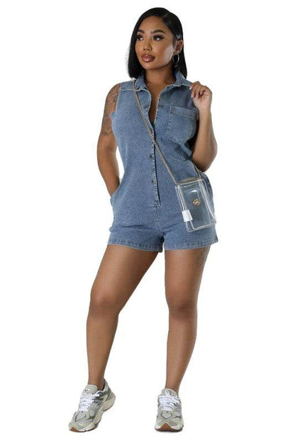 WOMEN FASHION DENIM ROMPERS - Shop Style & More | Fresh Looks, Everyday Deals & Free Shipping