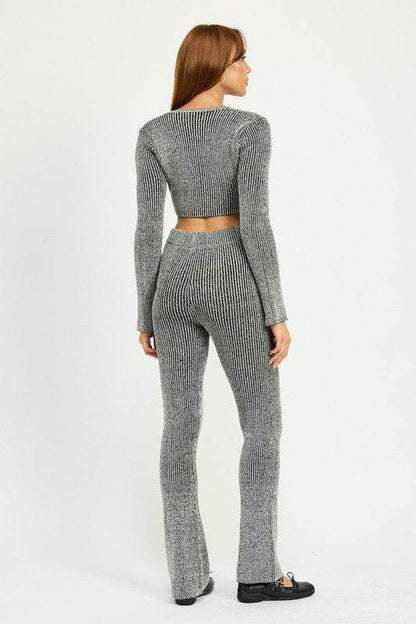 HIGH WAIST RIBED PANTS - Shop Style & More | Fresh Looks, Everyday Deals & Free Shipping