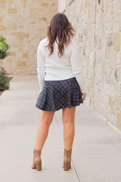 The Brenna Plaid Skort - Shop Style & More | Fresh Looks, Everyday Deals & Free Shipping