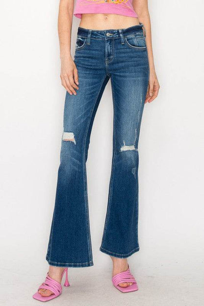 LOW RISE STRETCH VINTAGE FLARE - Shop Style & More | Fresh Looks, Everyday Deals & Free Shipping