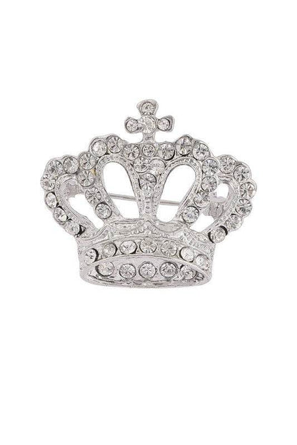 Rhinestone Crown Brooch - Shop Style & More | Fresh Looks, Everyday Deals & Free Shipping