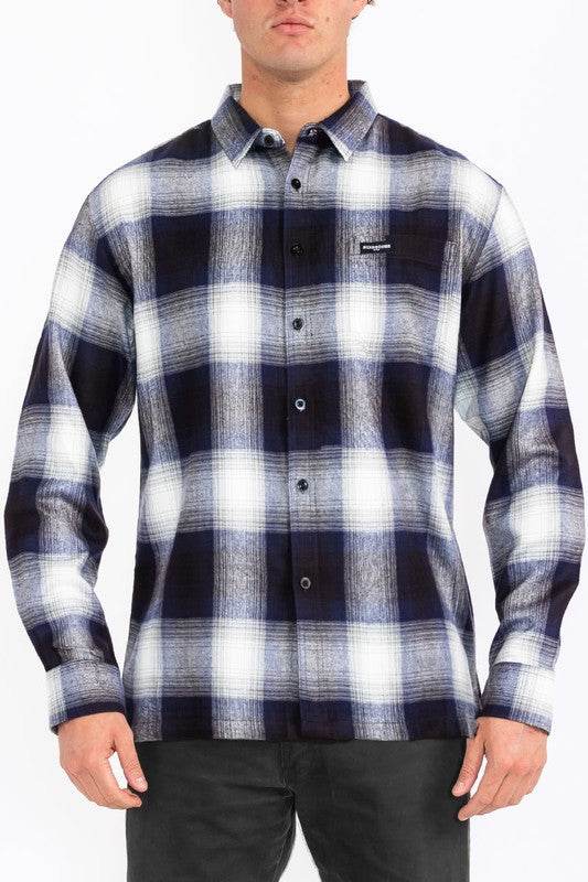 Mens Plaid Long Sleeve Flannel - Shop Style & More | Fresh Looks, Everyday Deals & Free Shipping