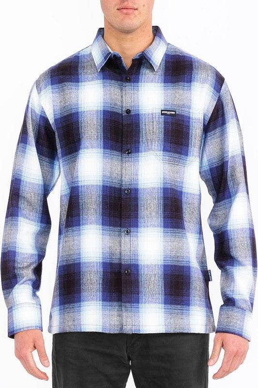 Mens Plaid Long Sleeve Flannel - Shop Style & More | Fresh Looks, Everyday Deals & Free Shipping